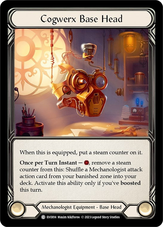 Cogwerx Base Head (14) [EVO] - Flesh and Blood TCG Single