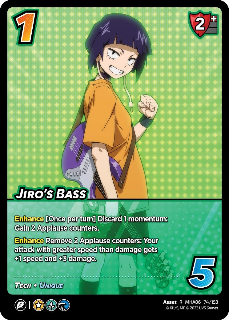 Jiro’s Bass (74) [MHA6] - UniVersus Single