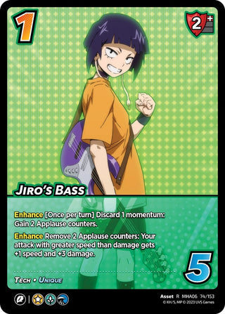 Jiro’s Bass (74) [MHA6] - UniVersus Single