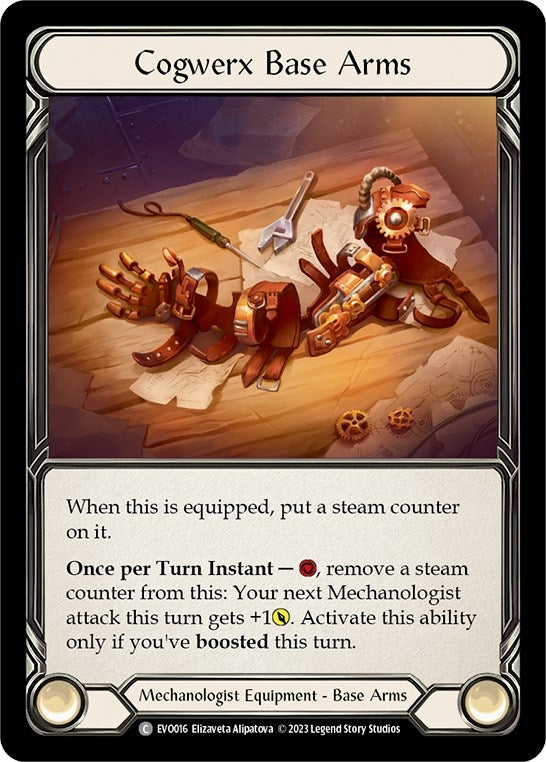 Cogwerx Base Arms (16) [EVO] - Flesh and Blood TCG Single