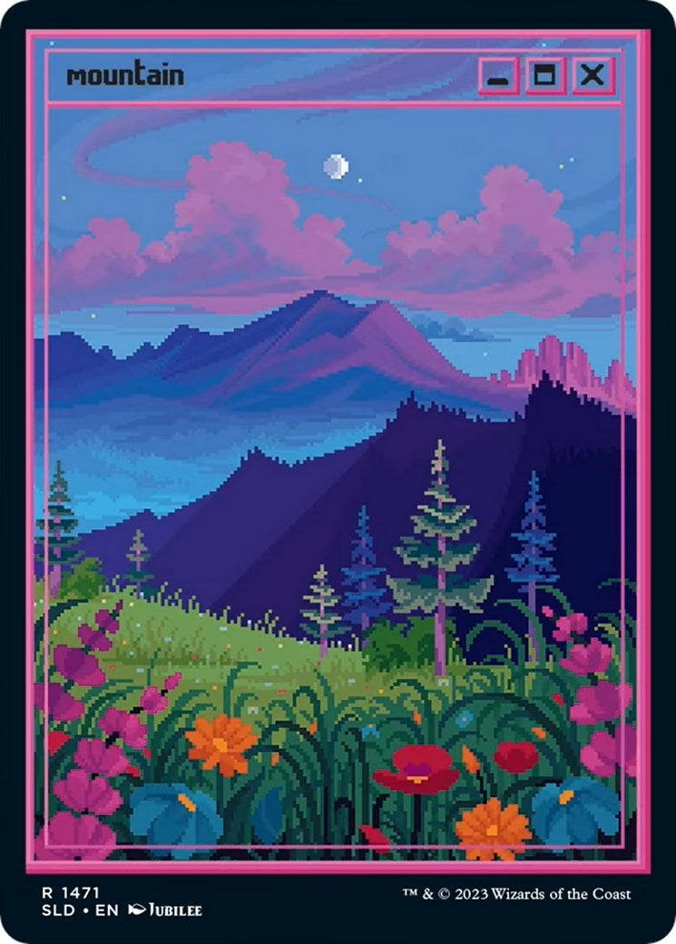 Mountain (1471) (1471) [SLD] - MTG Single