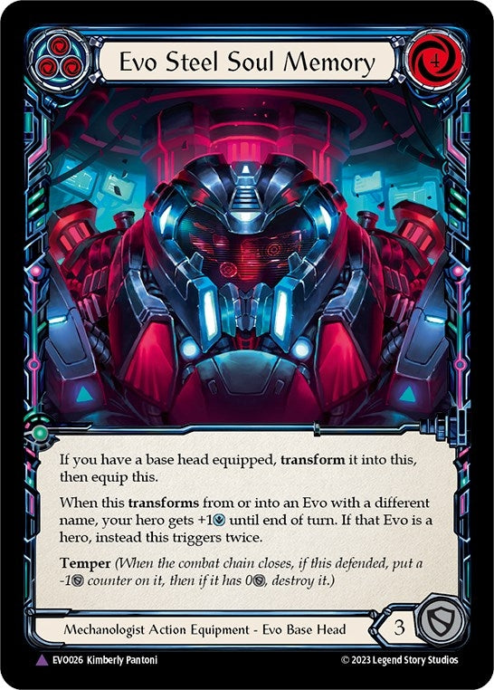 Evo Steel Soul Memory (Marvel) (26) [EVO] - Flesh and Blood TCG Single