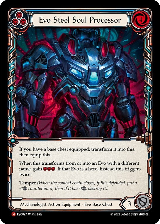 Evo Steel Soul Processor (27) [EVO] - Flesh and Blood TCG Single