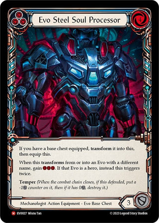 Evo Steel Soul Processor (27) [EVO] - Flesh and Blood TCG Single