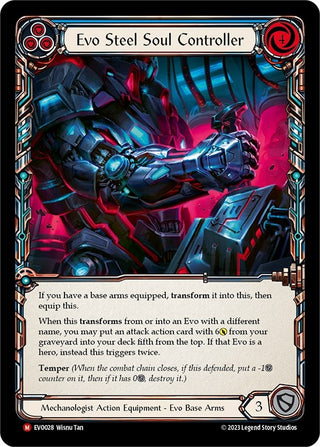 Evo Steel Soul Controller (28) [EVO] - Flesh and Blood TCG Single