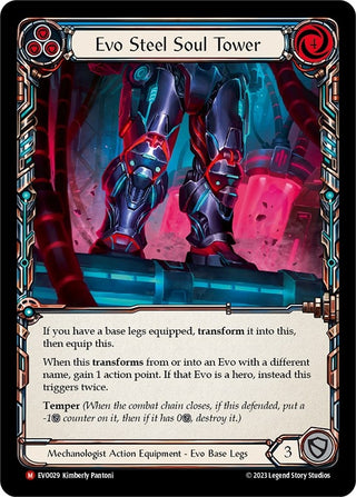 Evo Steel Soul Tower (29) [EVO] - Flesh and Blood TCG Single