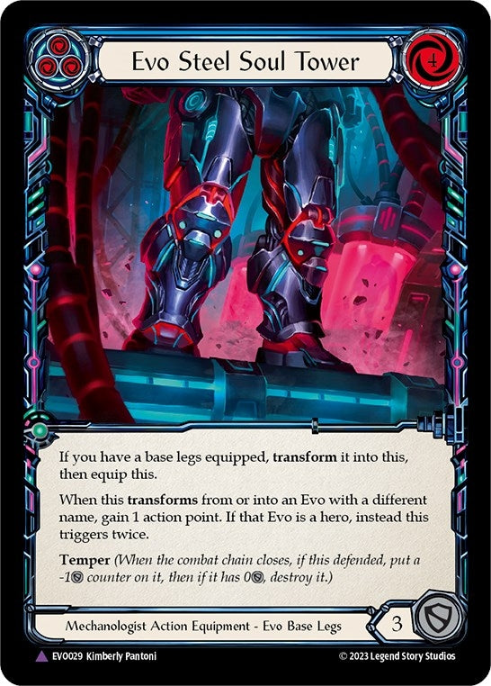 Evo Steel Soul Tower (Marvel) (29) [EVO] - Flesh and Blood TCG Single