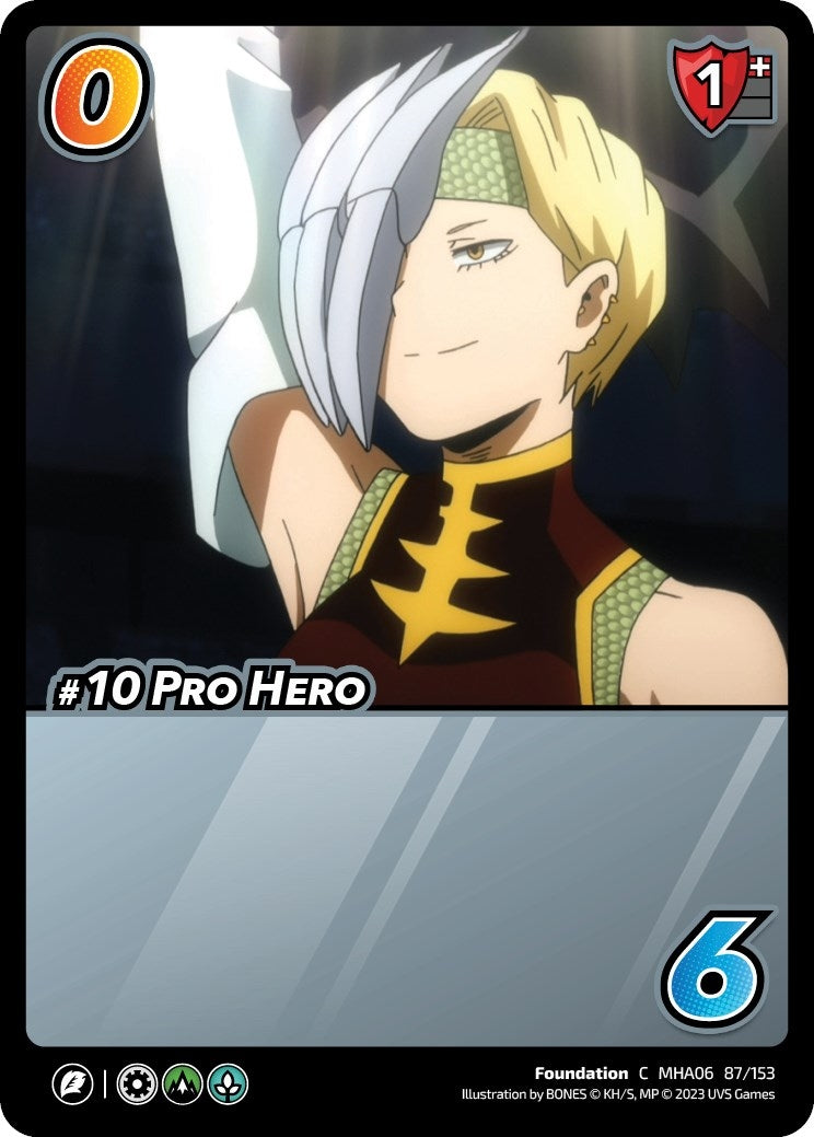 #10 Pro Hero (87) [MHA6] - UniVersus Single