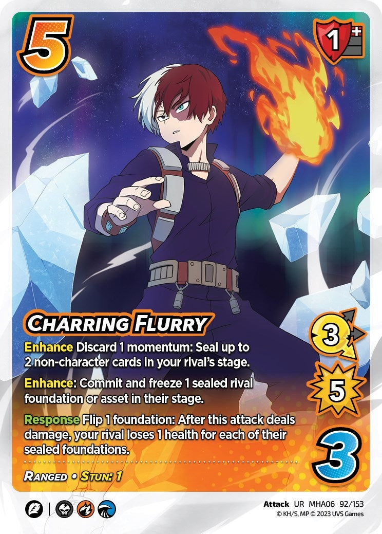 Charring Flurry (92) [MHA6] - UniVersus Single