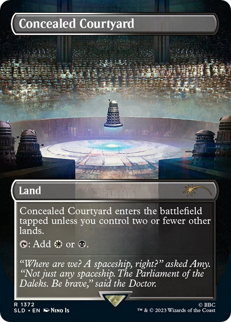 Concealed Courtyard (1372) [SLD] - MTG Single