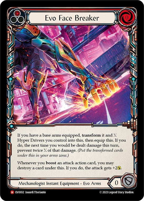Evo Face Breaker (32) [EVO] - Flesh and Blood TCG Single