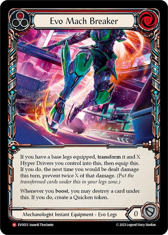 Evo Mach Breaker (33) [EVO] - Flesh and Blood TCG Single