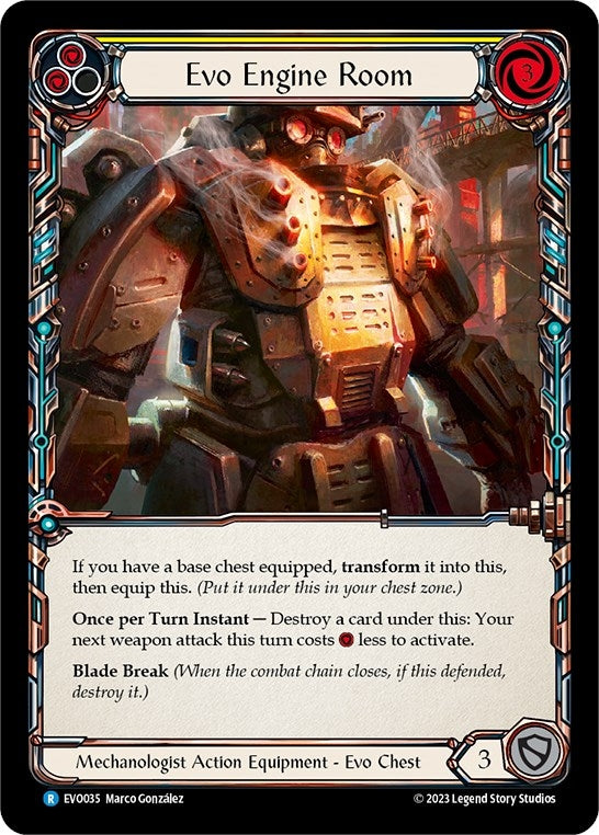 Evo Engine Room (35) [EVO] - Flesh and Blood TCG Single