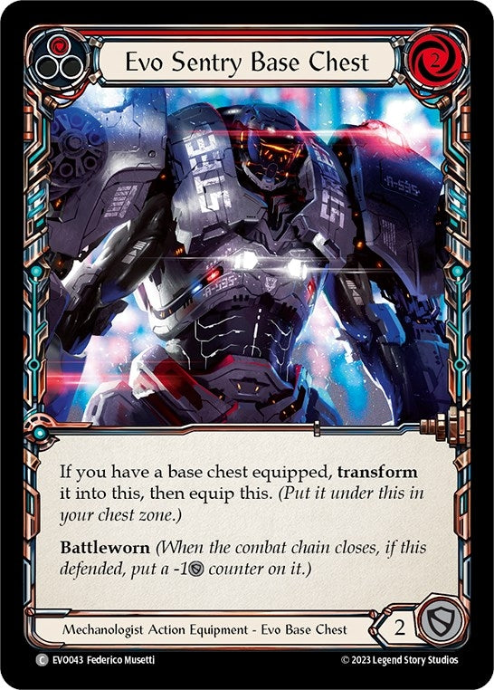 Evo Sentry Base Chest (43) [EVO] - Flesh and Blood TCG Single