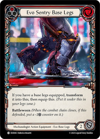 Evo Sentry Base Legs (45) [EVO] - Flesh and Blood TCG Single