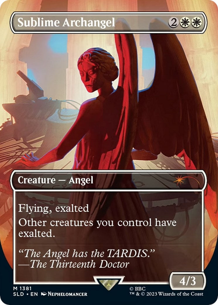 Sublime Archangel (1381) [SLD] - MTG Single