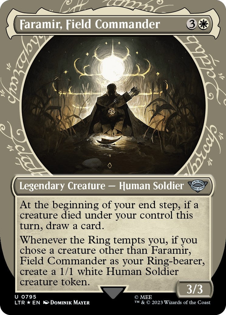 Faramir Field Commander (Showcase) (Surge Foil) (795) [LTR] - MTG Single