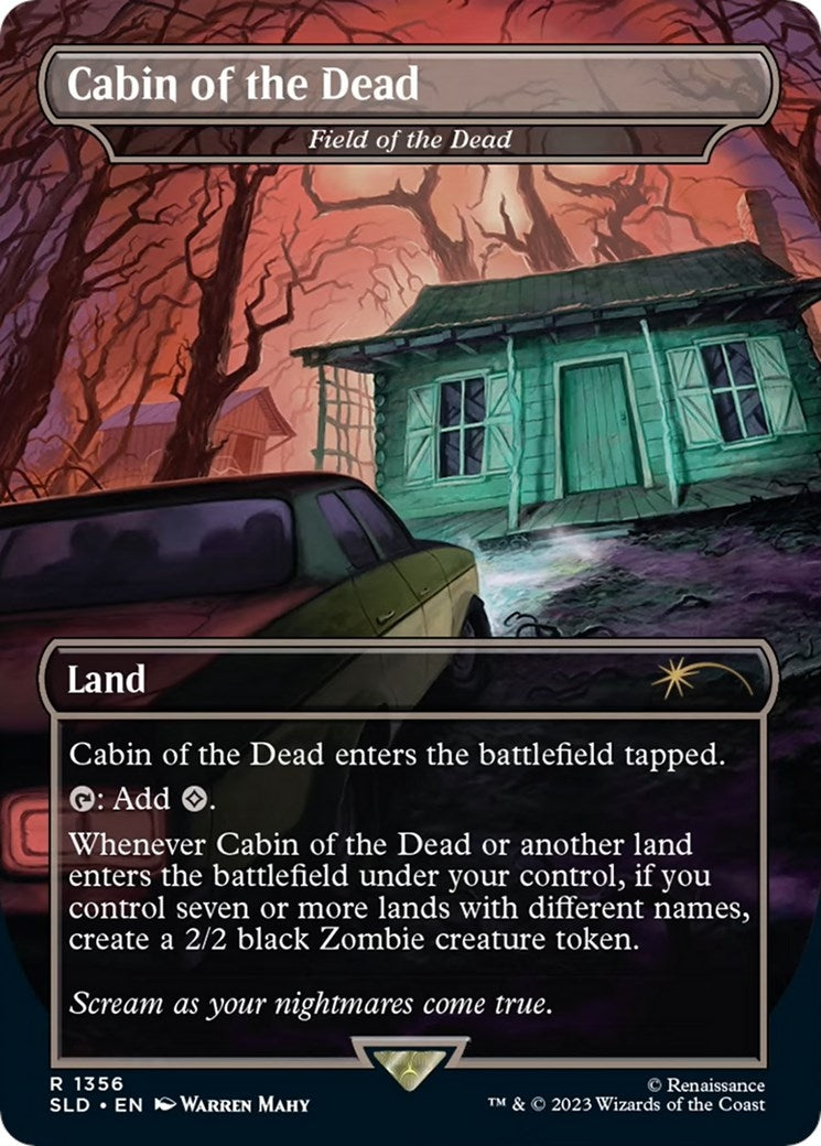 Cabin of the Dead - Field of the Dead (1356) [SLD] - MTG Single