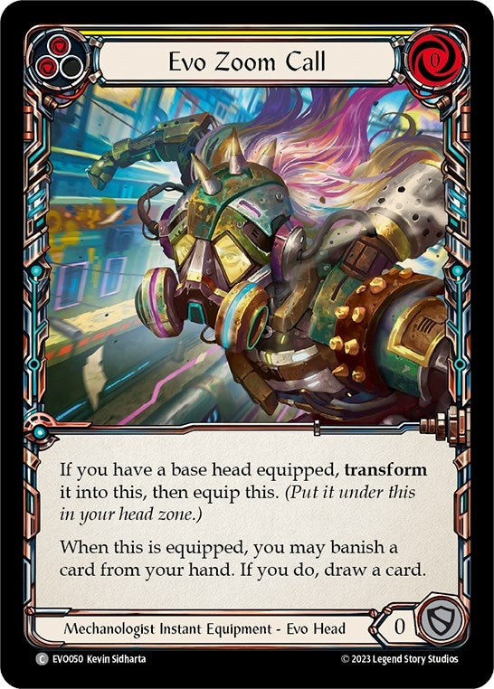 Evo Zoom Call (50) [EVO] - Flesh and Blood TCG Single