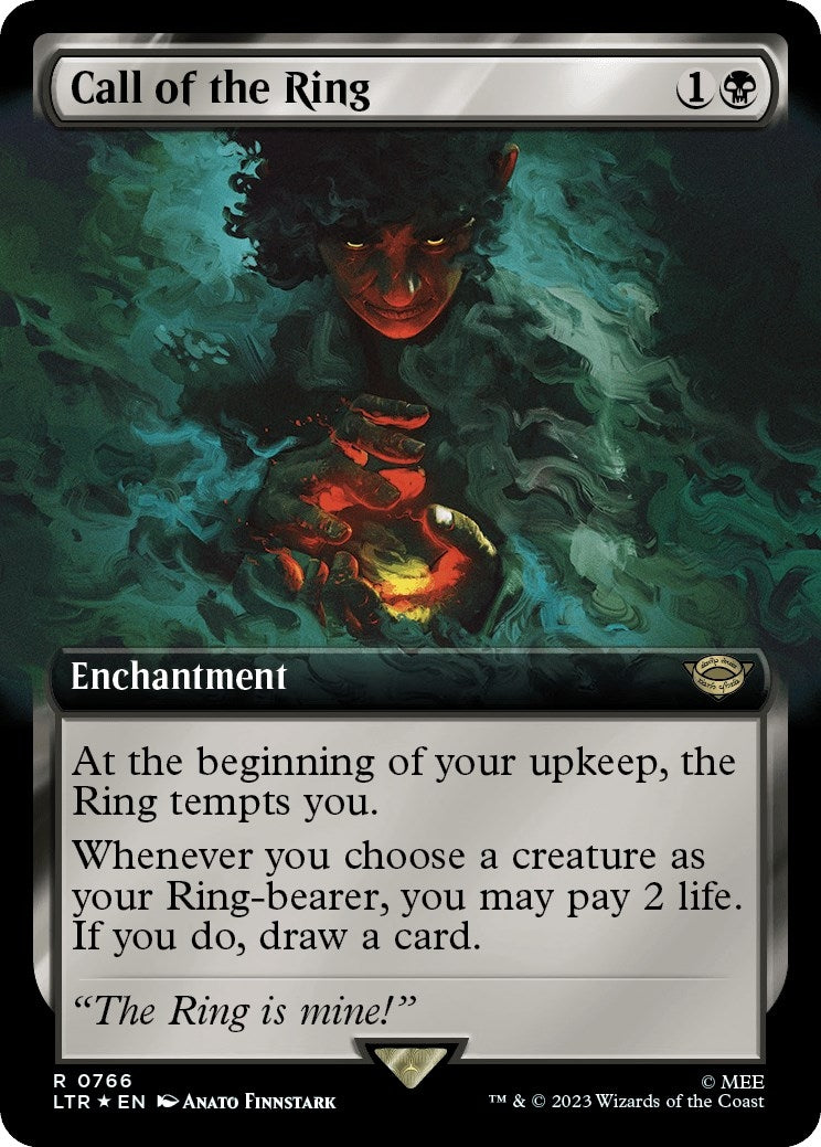 Call of the Ring (Extended Art) (Surge Foil) (766) [LTR] - MTG Single