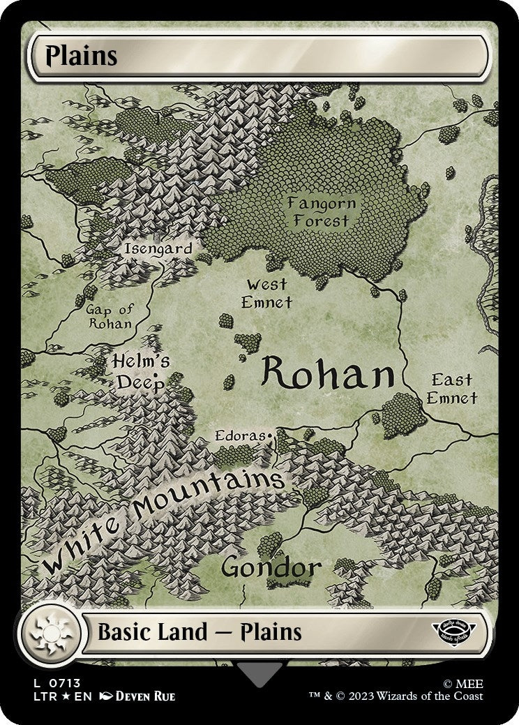 Plains (0713) (Surge Foil) (713) [LTR] - MTG Single
