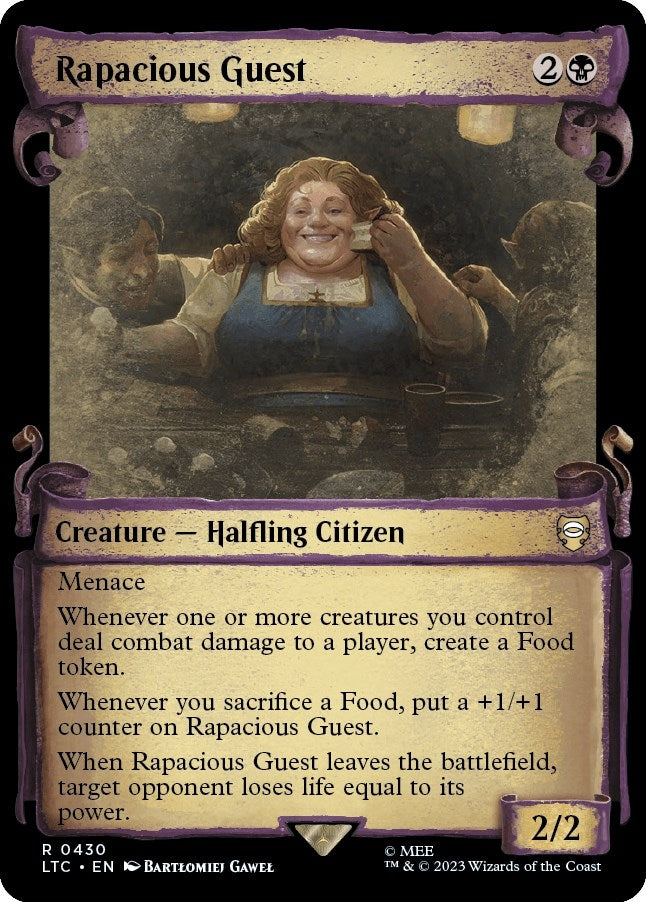 Rapacious Guest (Showcase Scrolls) (430) [LTC] - MTG Single