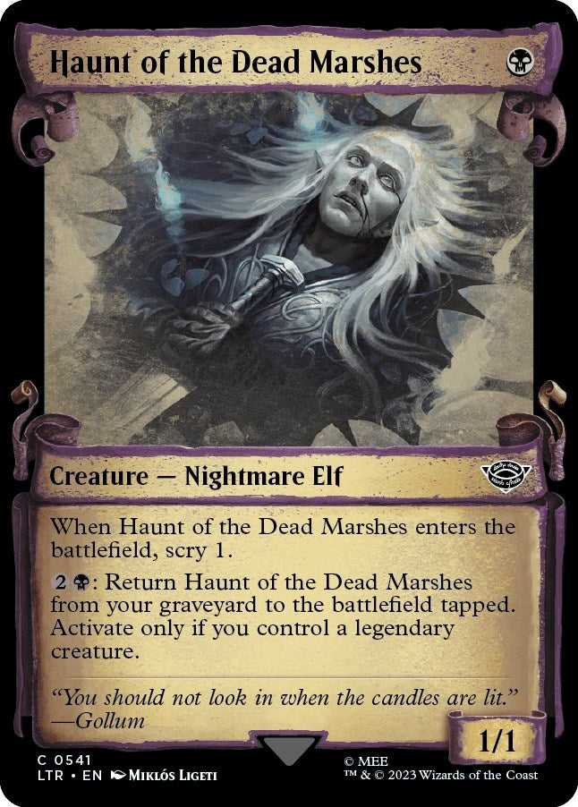 Haunt of the Dead Marshes (Showcase Scrolls) (541) [LTR] - MTG Single