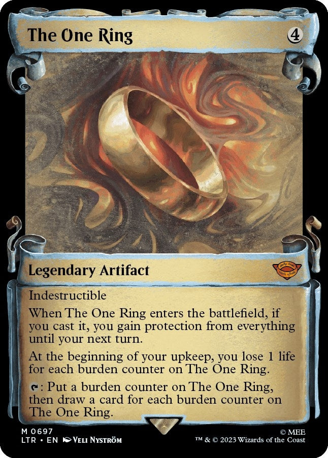 The One Ring (Showcase Scrolls) (697) [LTR] - MTG Single