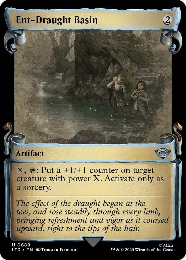 Ent-Draught Basin (Showcase Scrolls) (689) [LTR] - MTG Single