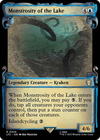 Monstrosity of the Lake (Showcase Scrolls) (424) [LTC] - MTG Single