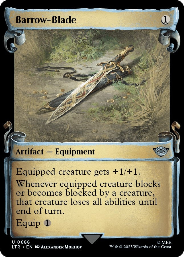 Barrow-Blade (Showcase Scrolls) (688) [LTR] - MTG Single