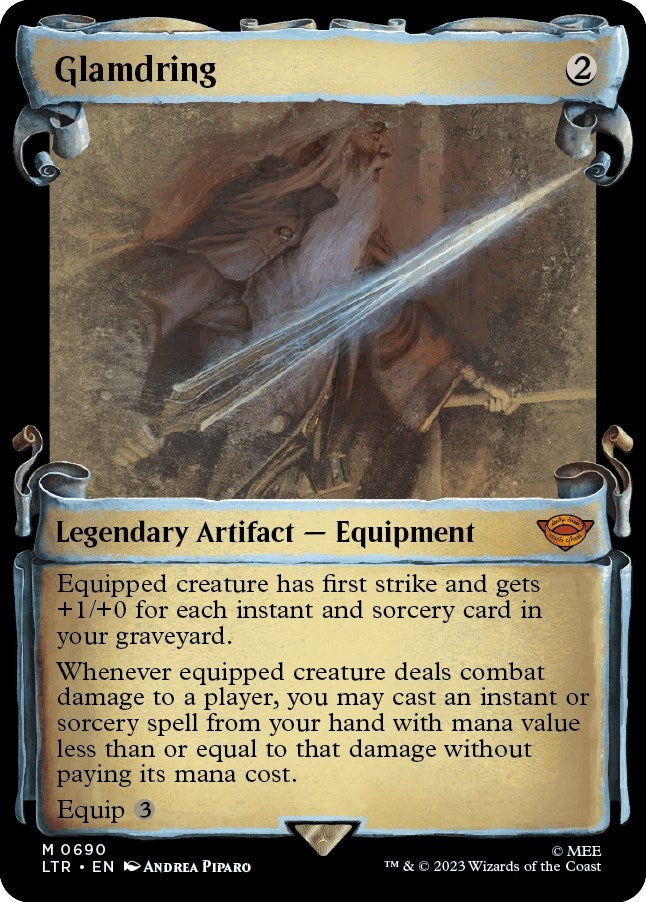 Glamdring (Showcase Scrolls) (690) [LTR] - MTG Single