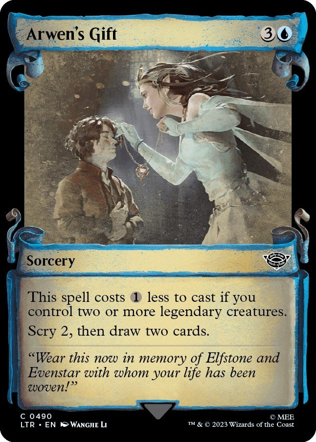 Arwen’s Gift (Showcase Scrolls) (490) [LTR] - MTG Single