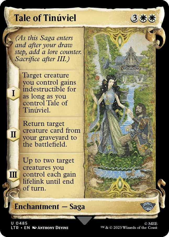 Tale of Tinuviel (Showcase Scrolls) (485) [LTR] - MTG Single