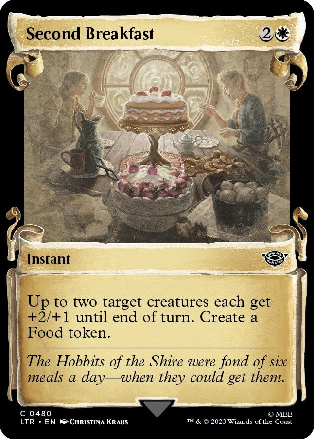 Second Breakfast (Showcase Scrolls) (480) [LTR] - MTG Single