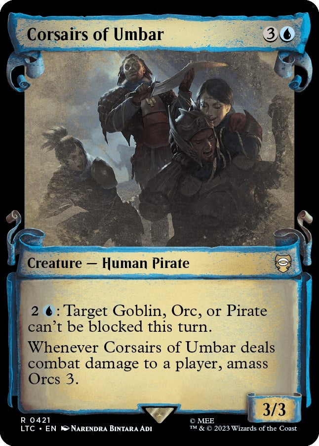 Corsairs of Umbar (Showcase Scrolls) (421) [LTC] - MTG Single