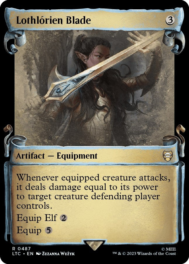 Lothlorien Blade (Showcase Scrolls) (487) [LTC] - MTG Single