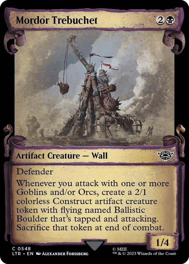 Mordor Trebuchet (Showcase Scrolls) (548) [LTR] - MTG Single