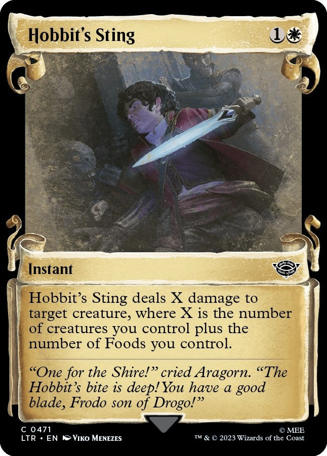 Hobbit’s Sting (Showcase Scrolls) (471) [LTR] - MTG Single