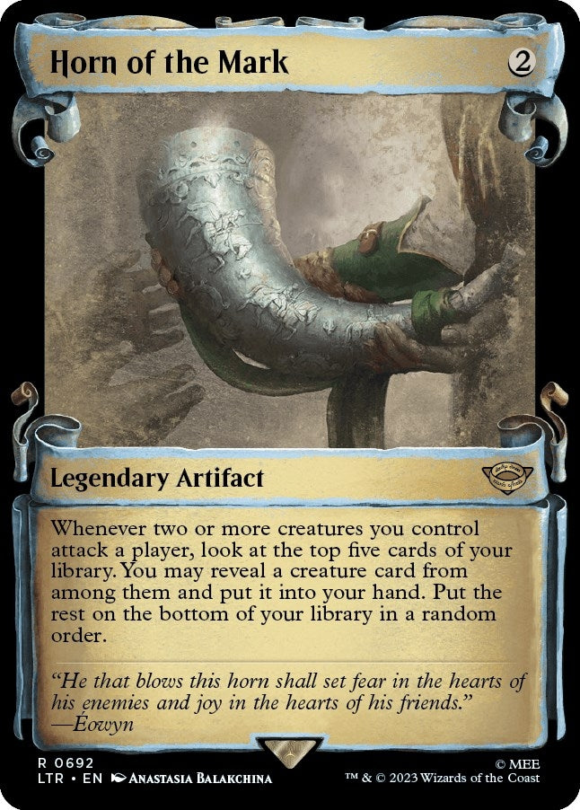 Horn of the Mark (Showcase Scrolls) (692) [LTR] - MTG Single