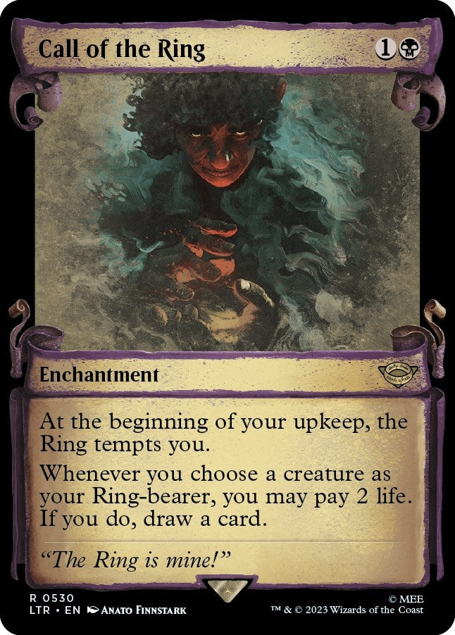 Call of the Ring (Showcase Scrolls) (530) [LTR] - MTG Single