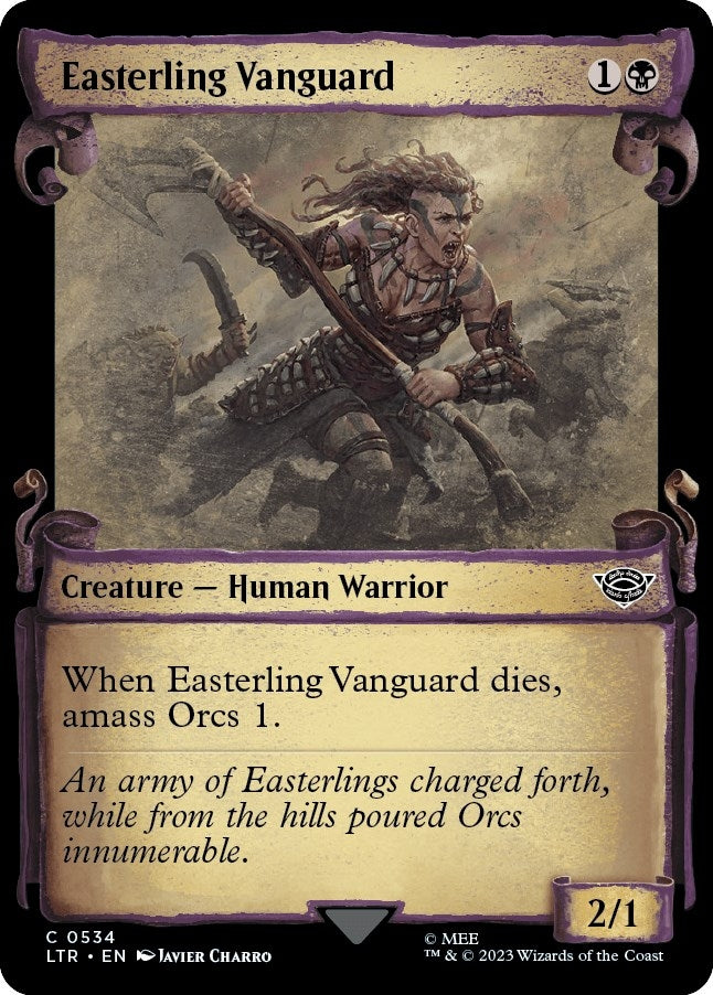 Easterling Vanguard (Showcase Scrolls) (534) [LTR] - MTG Single