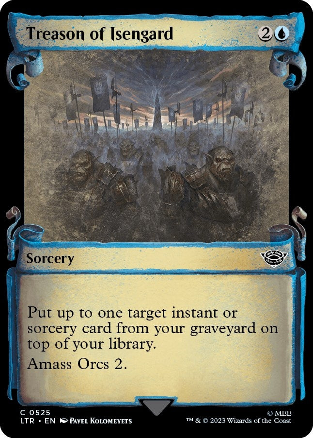 Treason of Isengard (Showcase Scrolls) (525) [LTR] - MTG Single