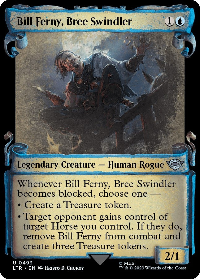 Bill Ferny Bree Swindler (Showcase Scrolls) (493) [LTR] - MTG Single