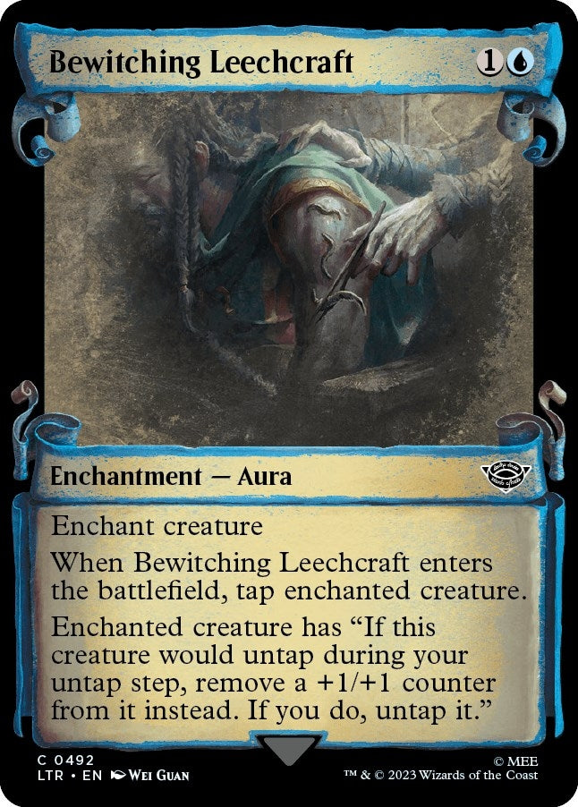 Bewitching Leechcraft (Showcase Scrolls) (492) [LTR] - MTG Single