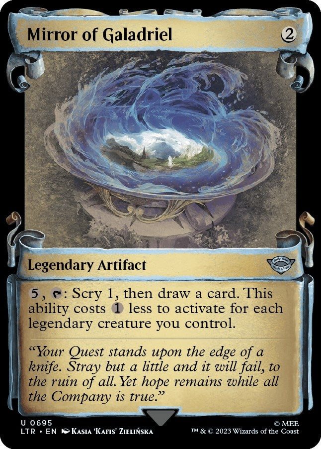 Mirror of Galadriel (Showcase Scrolls) (695) [LTR] - MTG Single