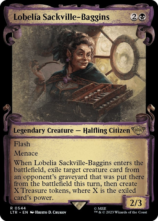 Lobelia Sackville-Baggins (Showcase Scrolls) (544) [LTR] - MTG Single