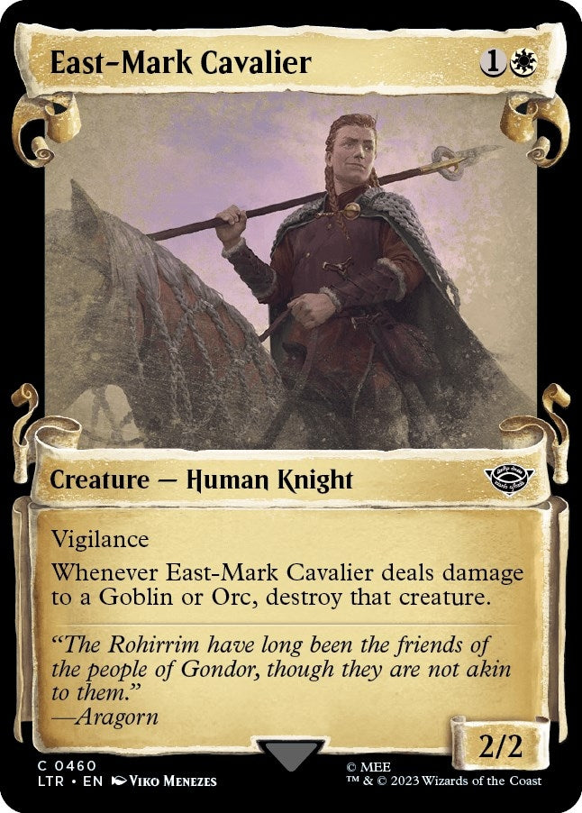 East-Mark Cavalier (Showcase Scrolls) (460) [LTR] - MTG Single