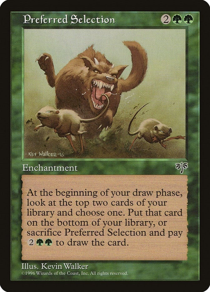 Preferred Selection [MIR] - MTG Single