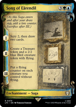 Song of Earendil (Showcase Scrolls) (479) [LTC] - MTG Single